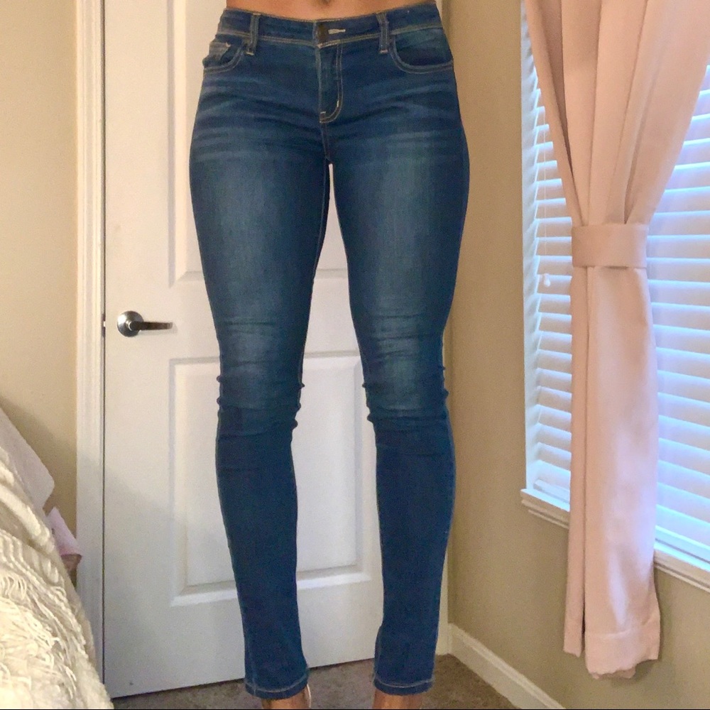 Medium/Dark Wash Jeans